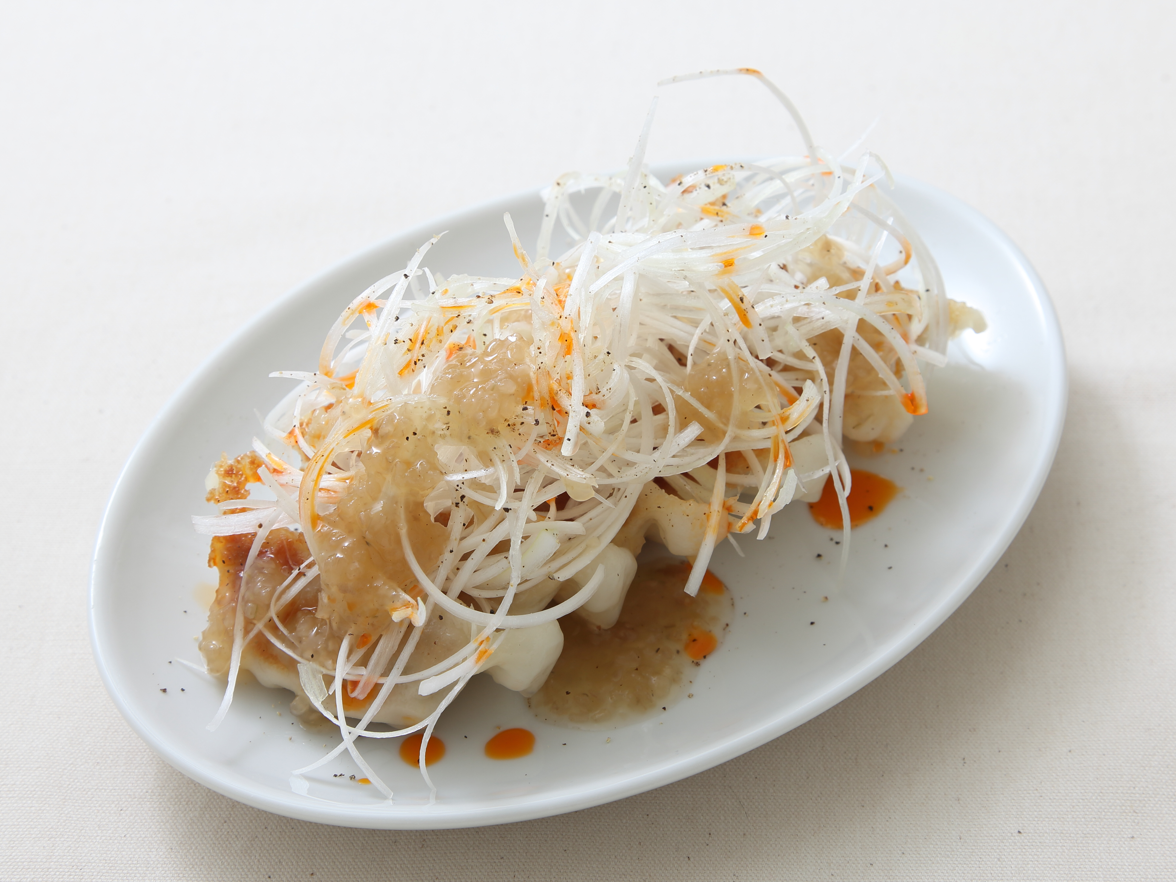 ネギのせぎょうざ