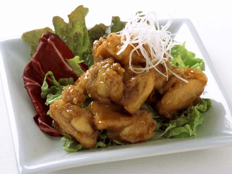 鶏のから揚げ  山椒油淋風味