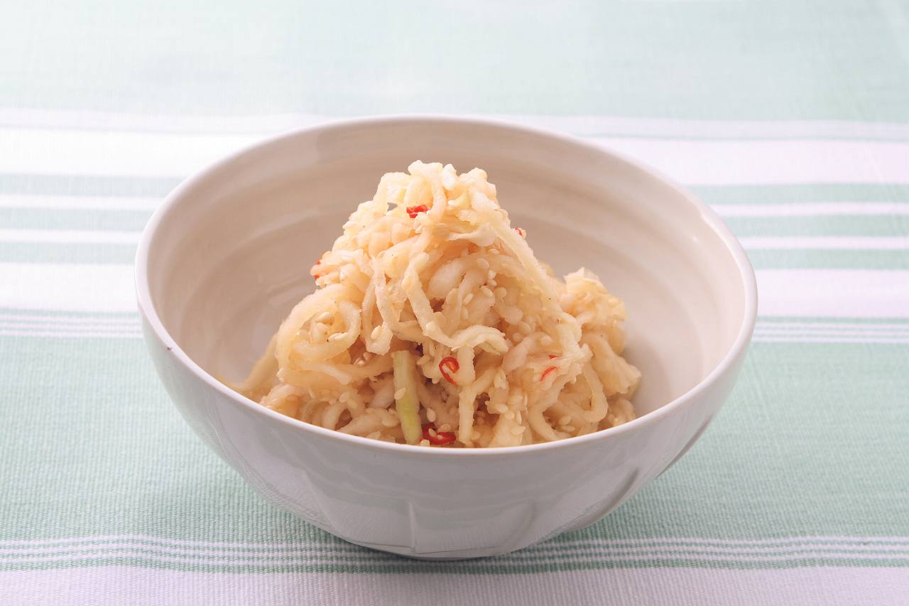 切り干し大根とごまのハリハリ漬け