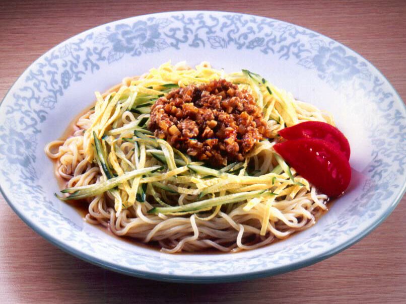 ピリ辛そぼろ中華めん（冷製）