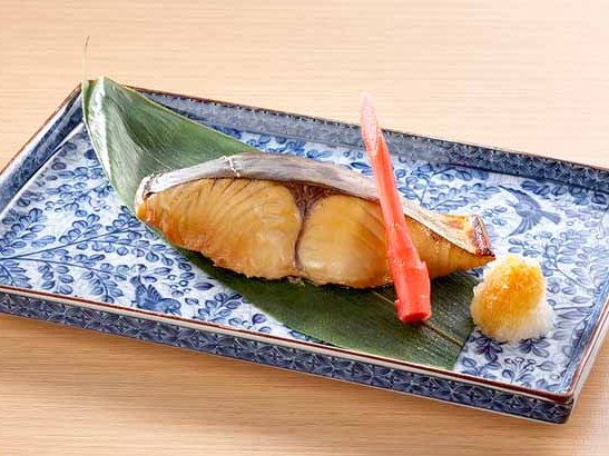 鰆の西京ぽん酢焼き