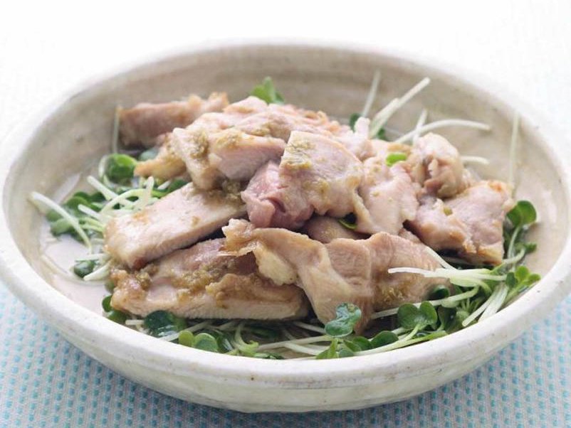 鶏肉のゆず胡椒焼きマリネ風
