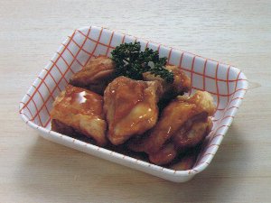 鶏のから揚げ甘酢あんかけ