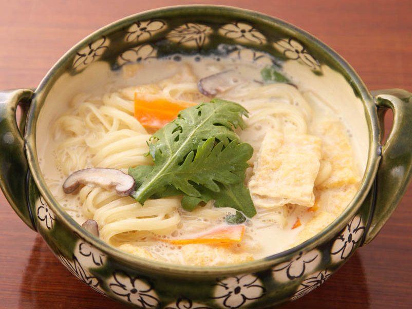 豆乳稲庭うどん
