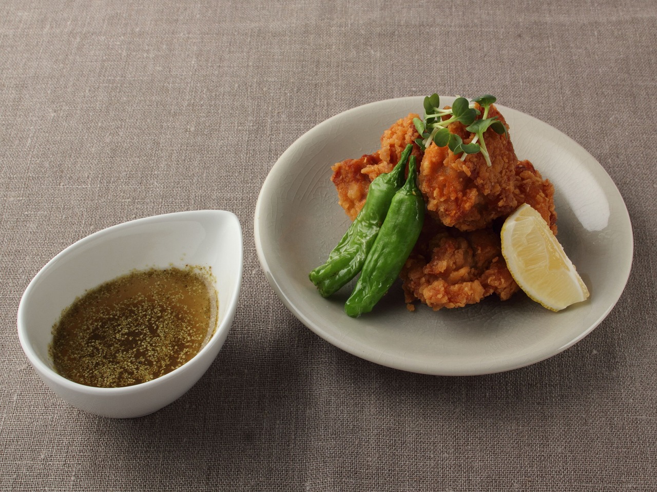 鶏のから揚げ　山椒風味