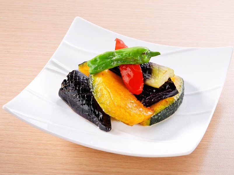 夏野菜のさっぱり揚げ浸し