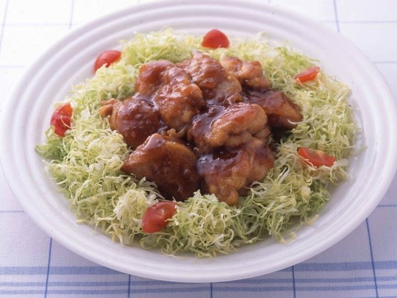 つゆで作る鶏のさっぱり焼き