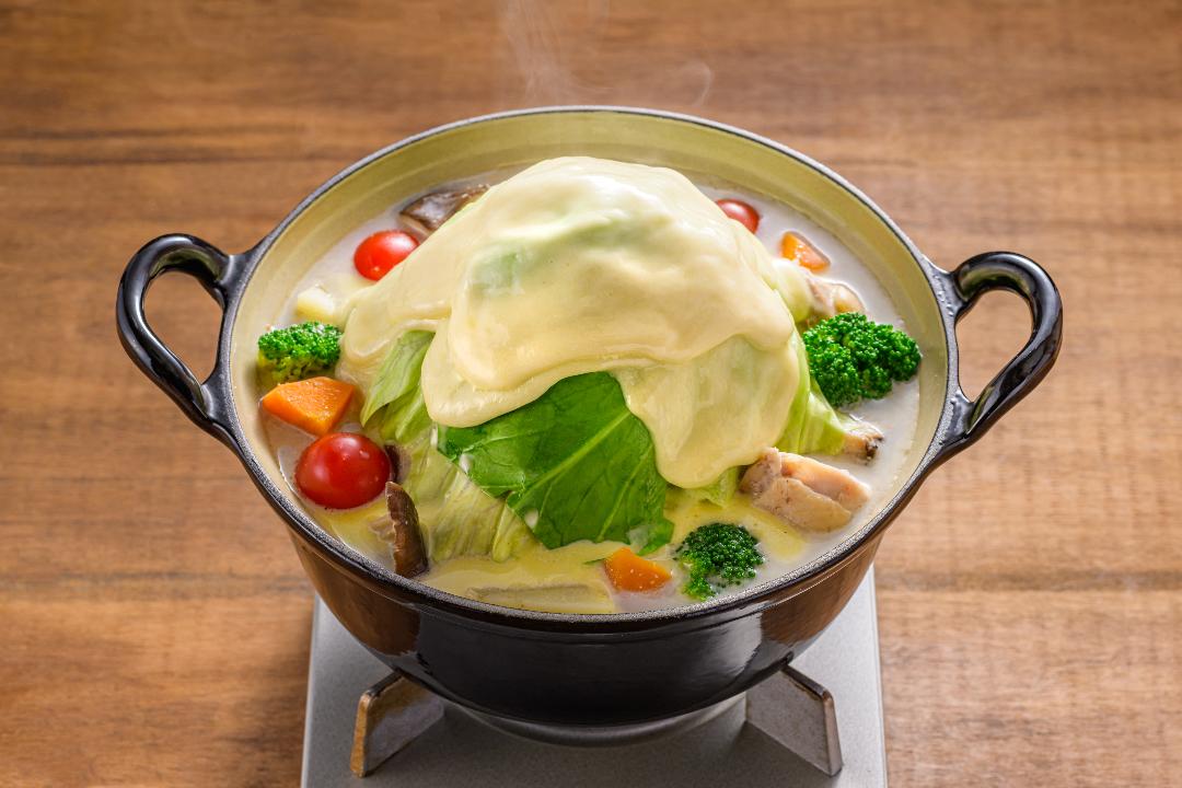山梨　富士山ドーム鍋　白ワイン風味のレシピ・作り方