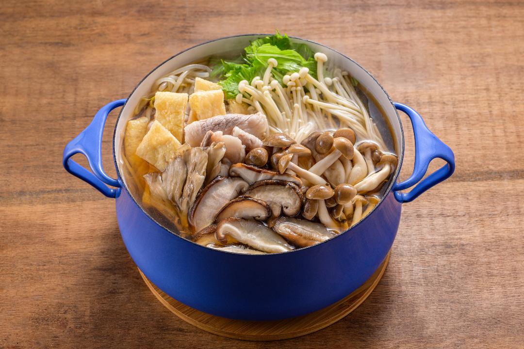 長野　いろいろきのこのうまみ鍋