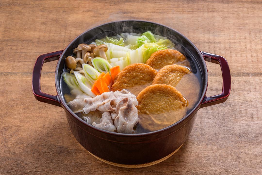 鹿児島　さつま揚げでごわす焼あごだし鍋のレシピ・作り方