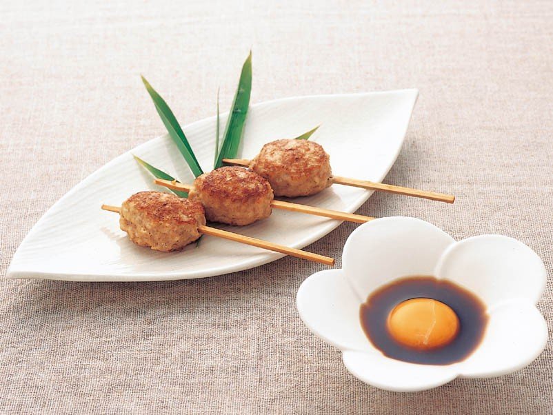 つくねのぽん酢添え