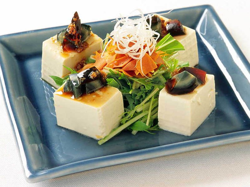 ピータンと豆腐のサラダ