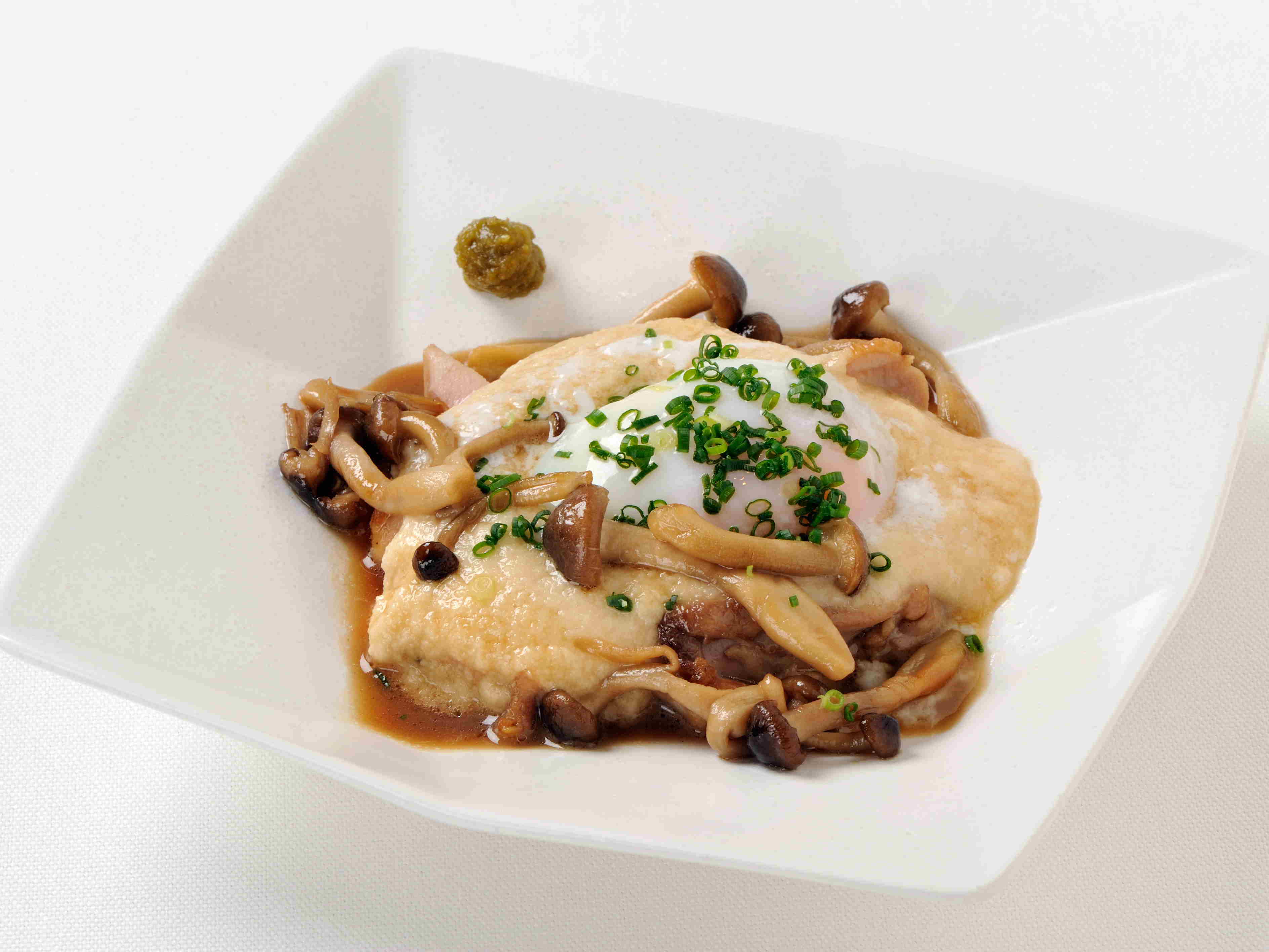 鶏もも肉のとろろ酢がけ