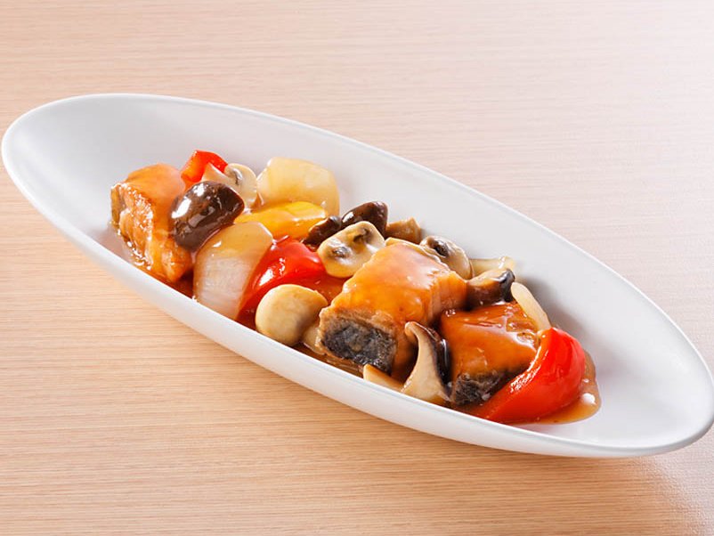 鮭と温野菜のさっぱり焼き