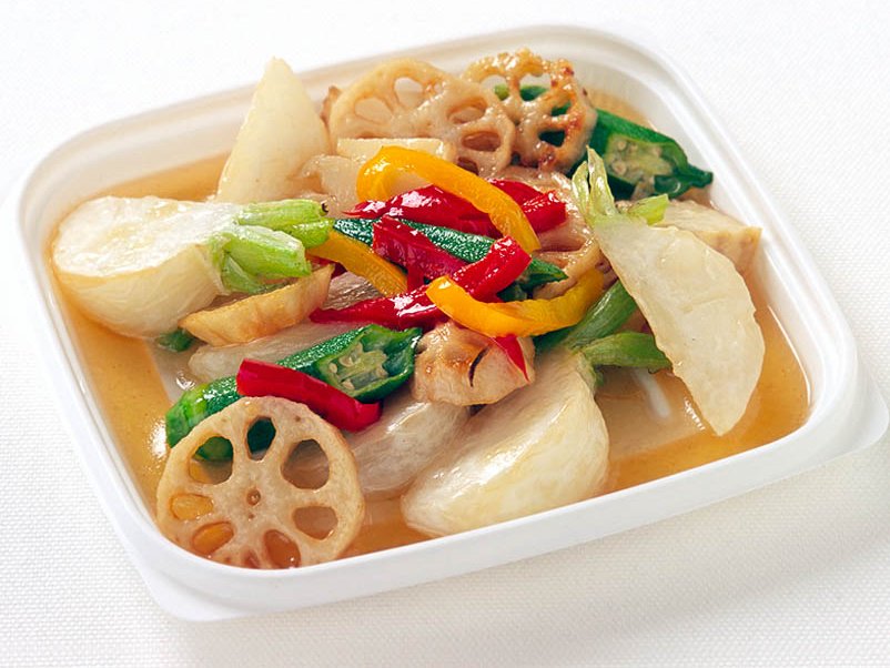 かぶとオクラのマリネ