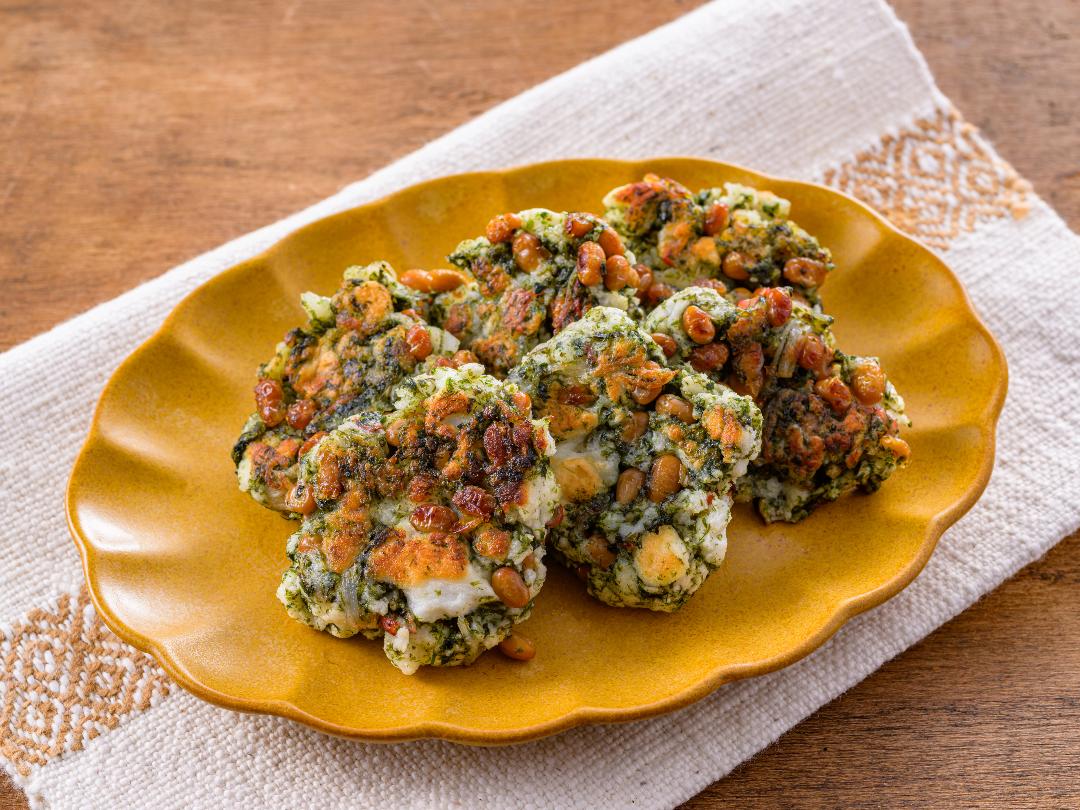 はんぺん納豆の青のり焼きのレシピ・作り方