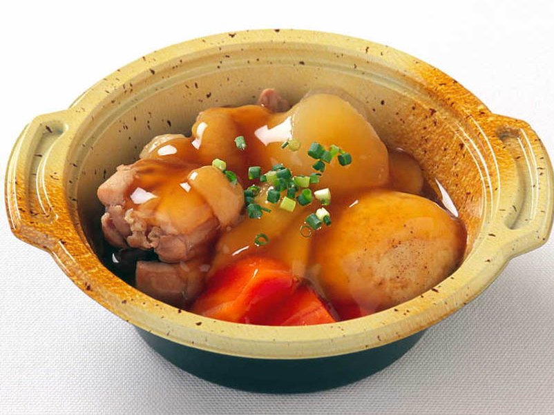 鶏肉と揚げ卵のあんかけ