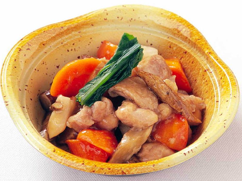 鶏肉と根菜の和風あんかけ