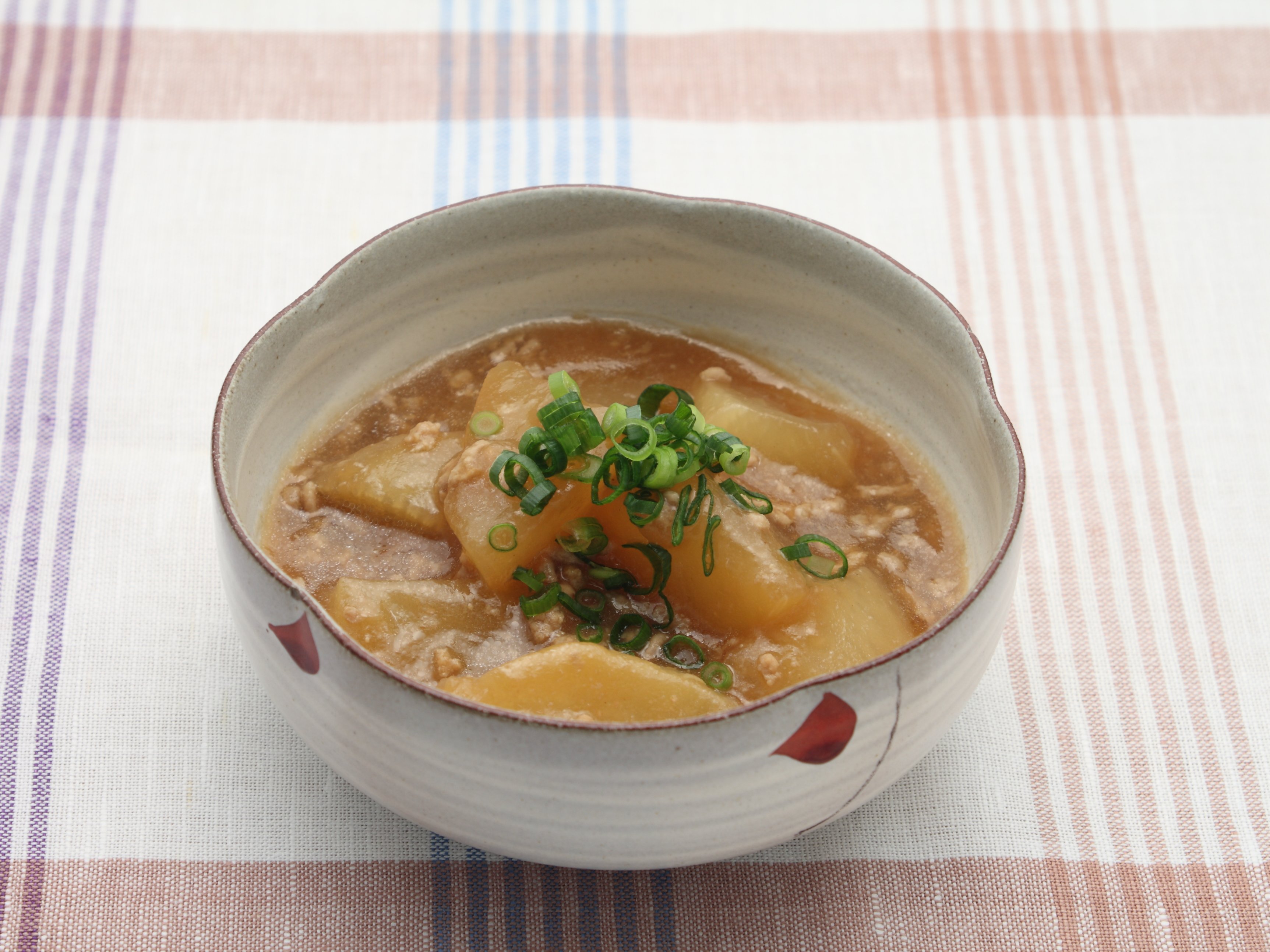大根とひき肉のつゆ味噌煮