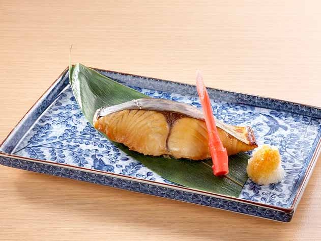 鰆の西京ぽん酢焼き