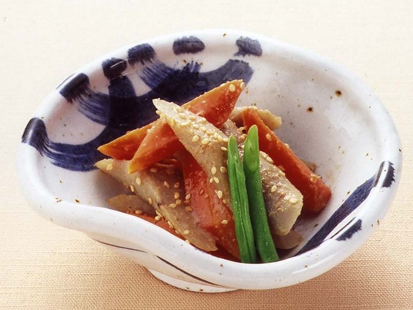 根菜のごま煮