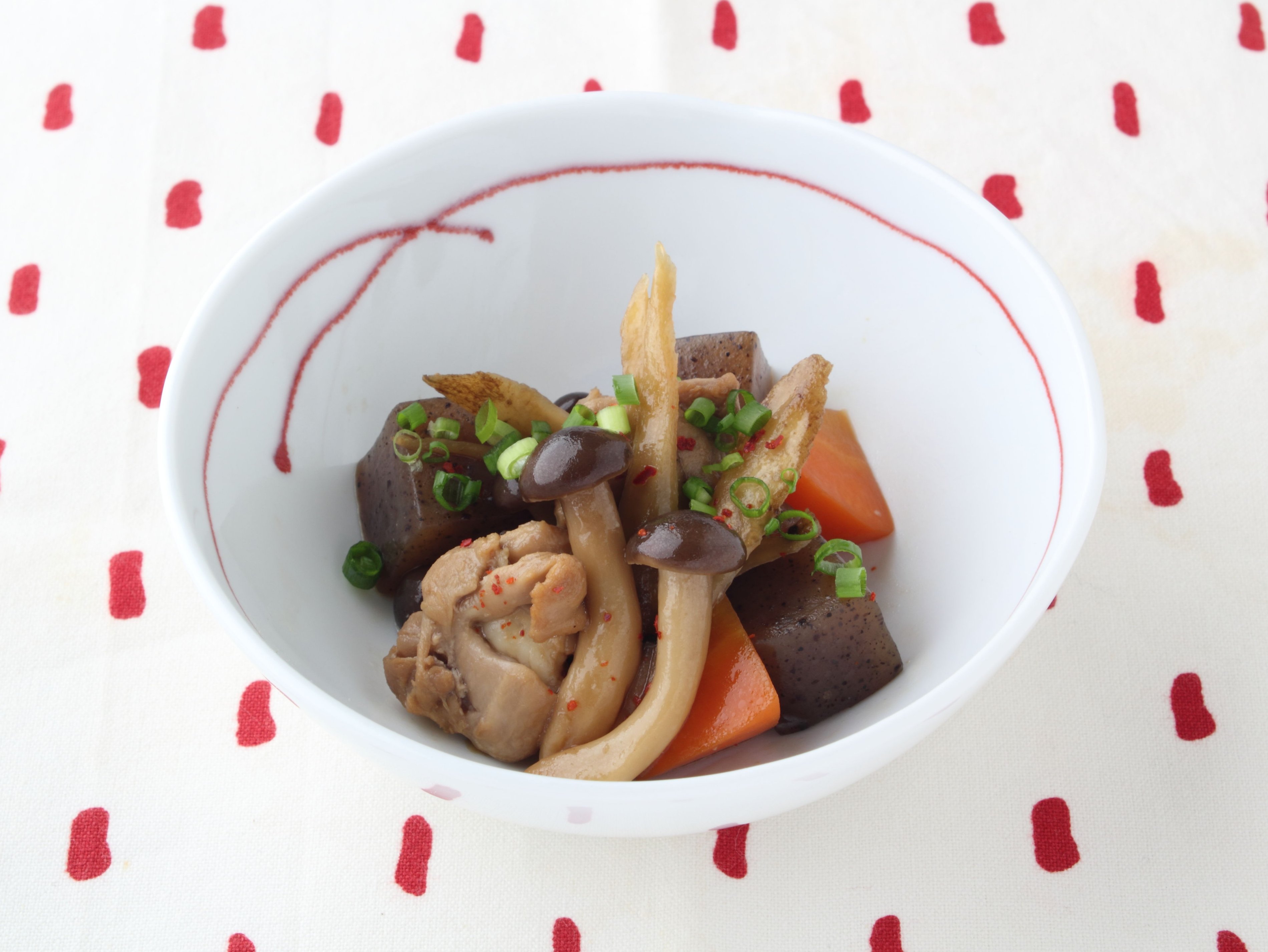 鶏肉とごぼうのさっぱり煮