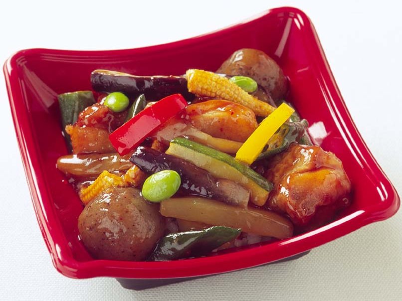 鶏から揚げの南蛮黒酢丼