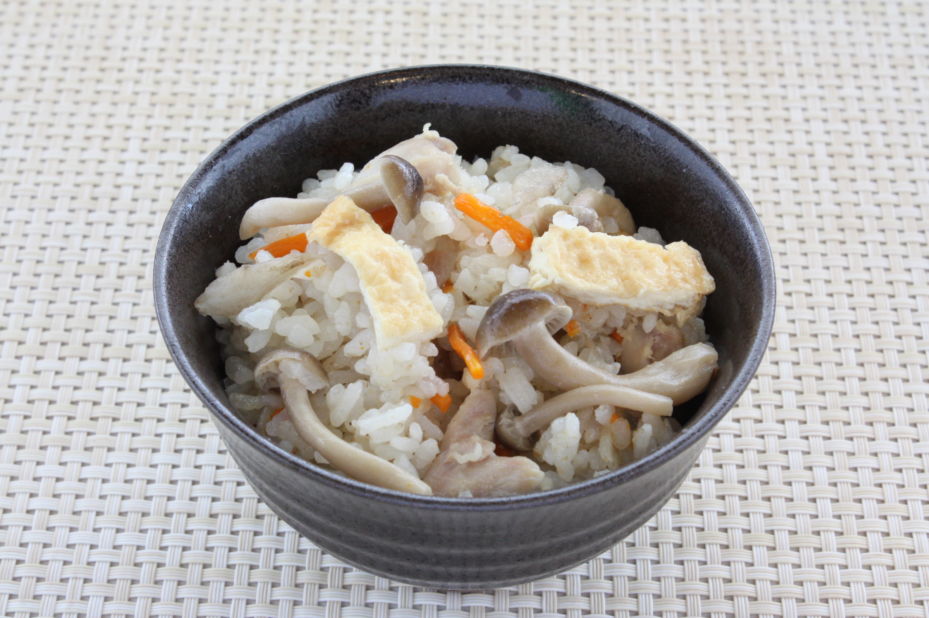 ごま豆乳の炊込みご飯