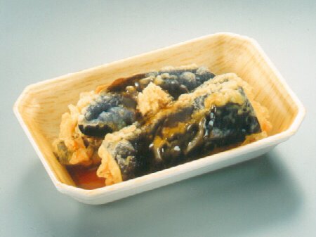 なすのはさみ揚げ甘酢あんかけ