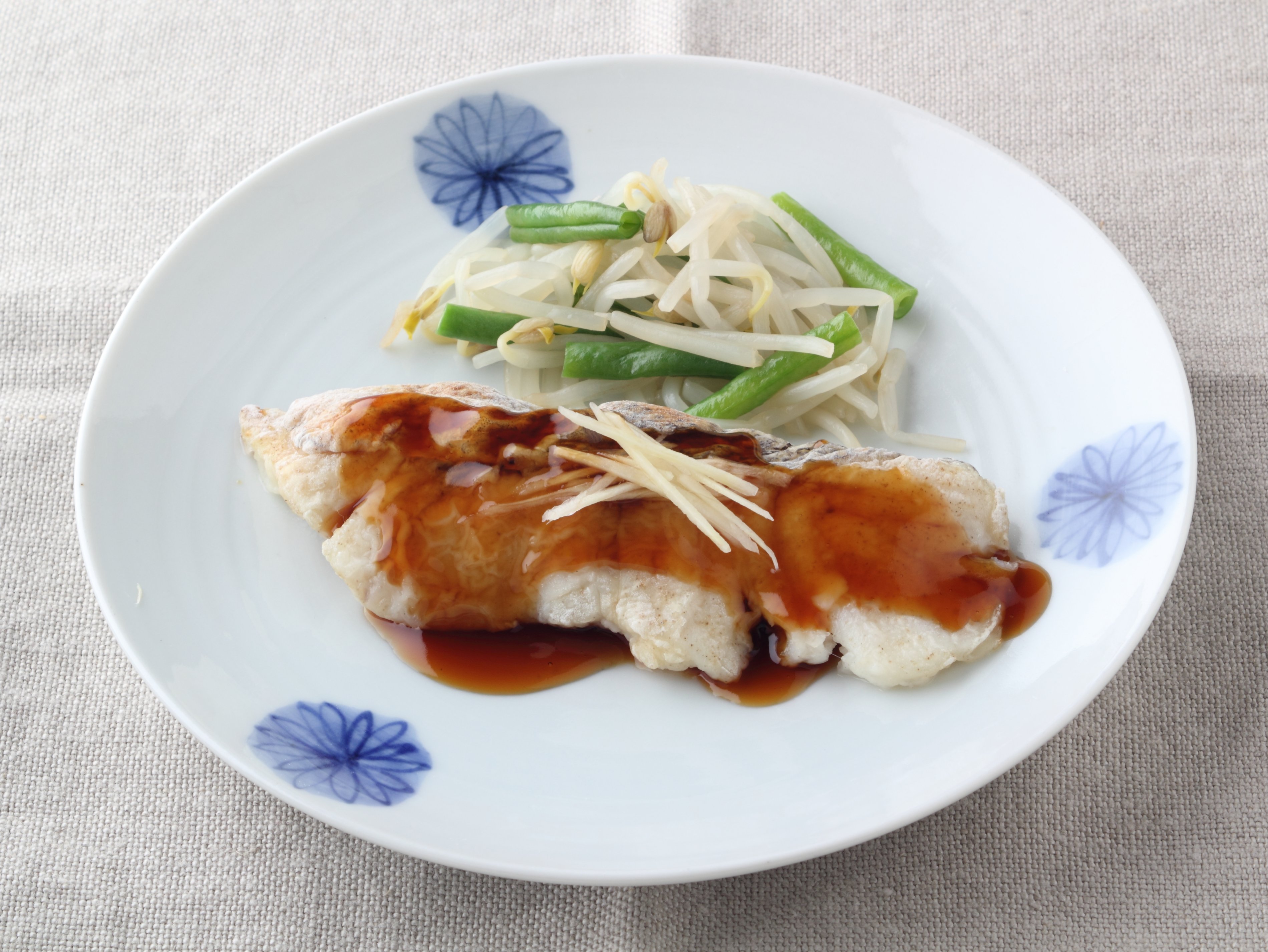 白身魚のぽん酢あんかけ