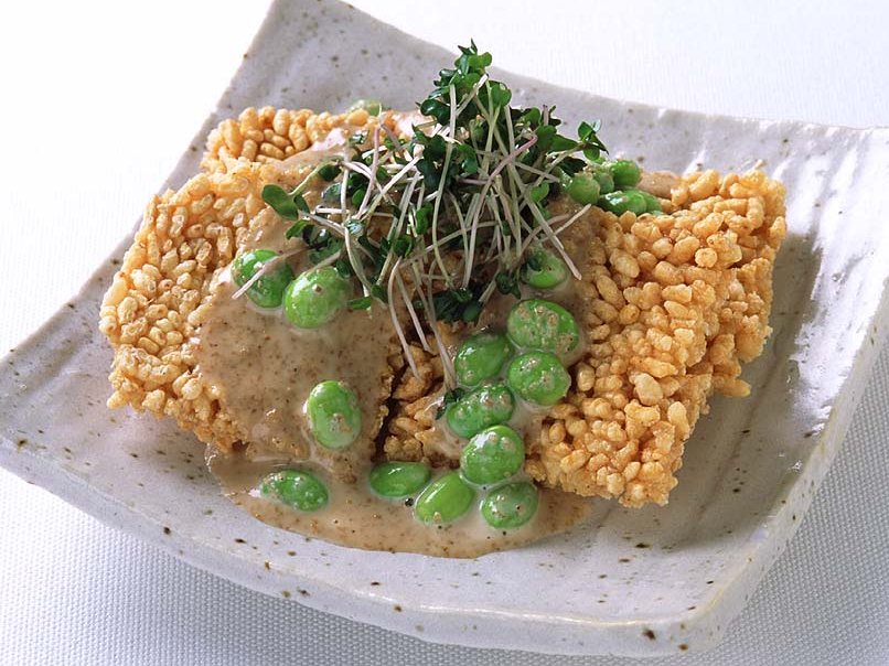 カリカリおこげのゴマソース