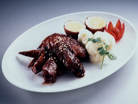チキンと卵のインドネシア風