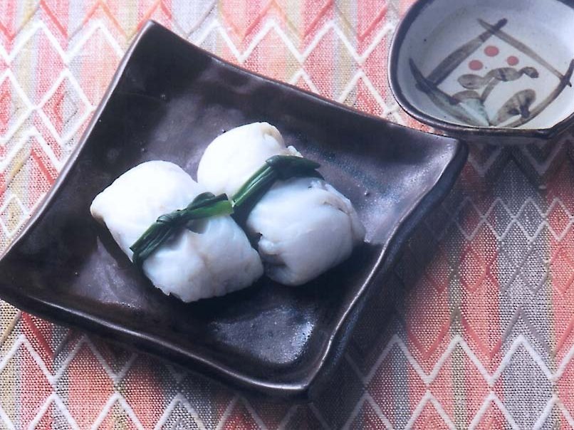 白身魚の蒸し餃子