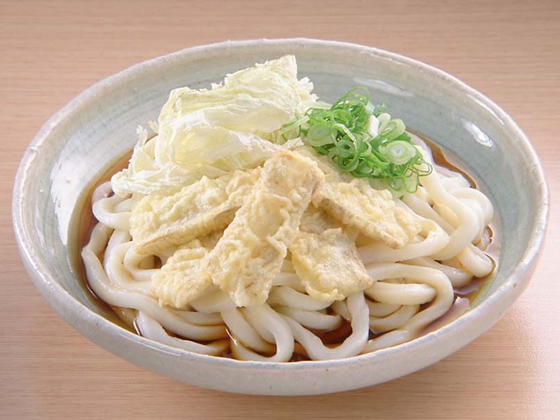 冷やしごぼううどん