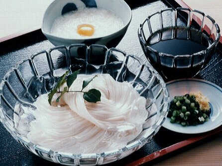 とろろそうめん