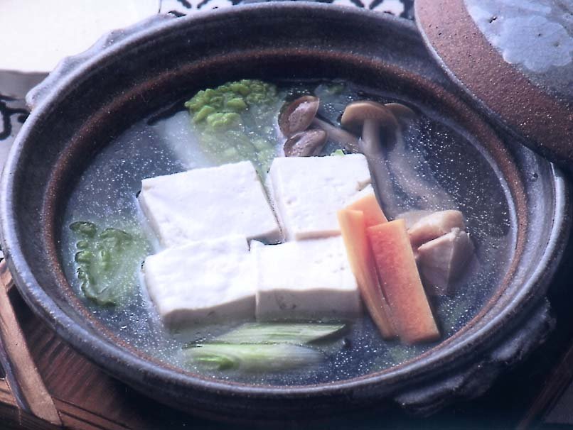 湯豆腐鍋　「味ぽん」マヨだれ