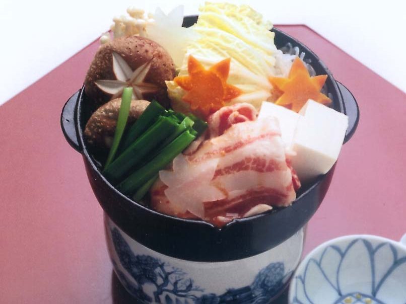 豚のごまチゲ鍋