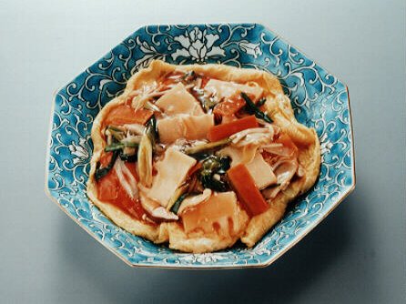 卵の野菜あんかけ