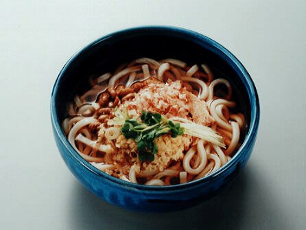 納豆うどん
