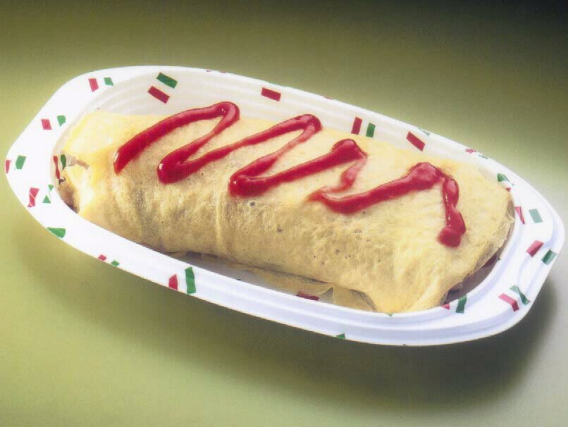 ナシゴレンのオムライス