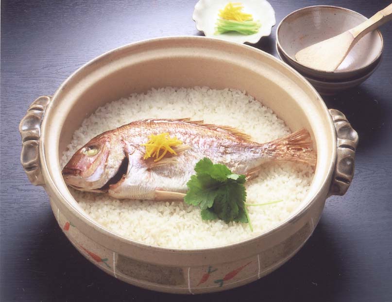 たいの炊き込みご飯
