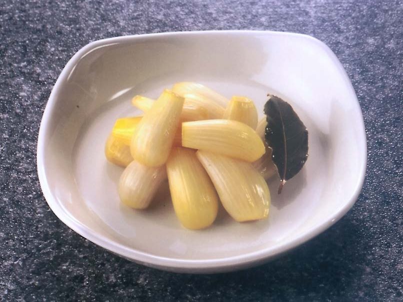 らっきょうのカレー漬け