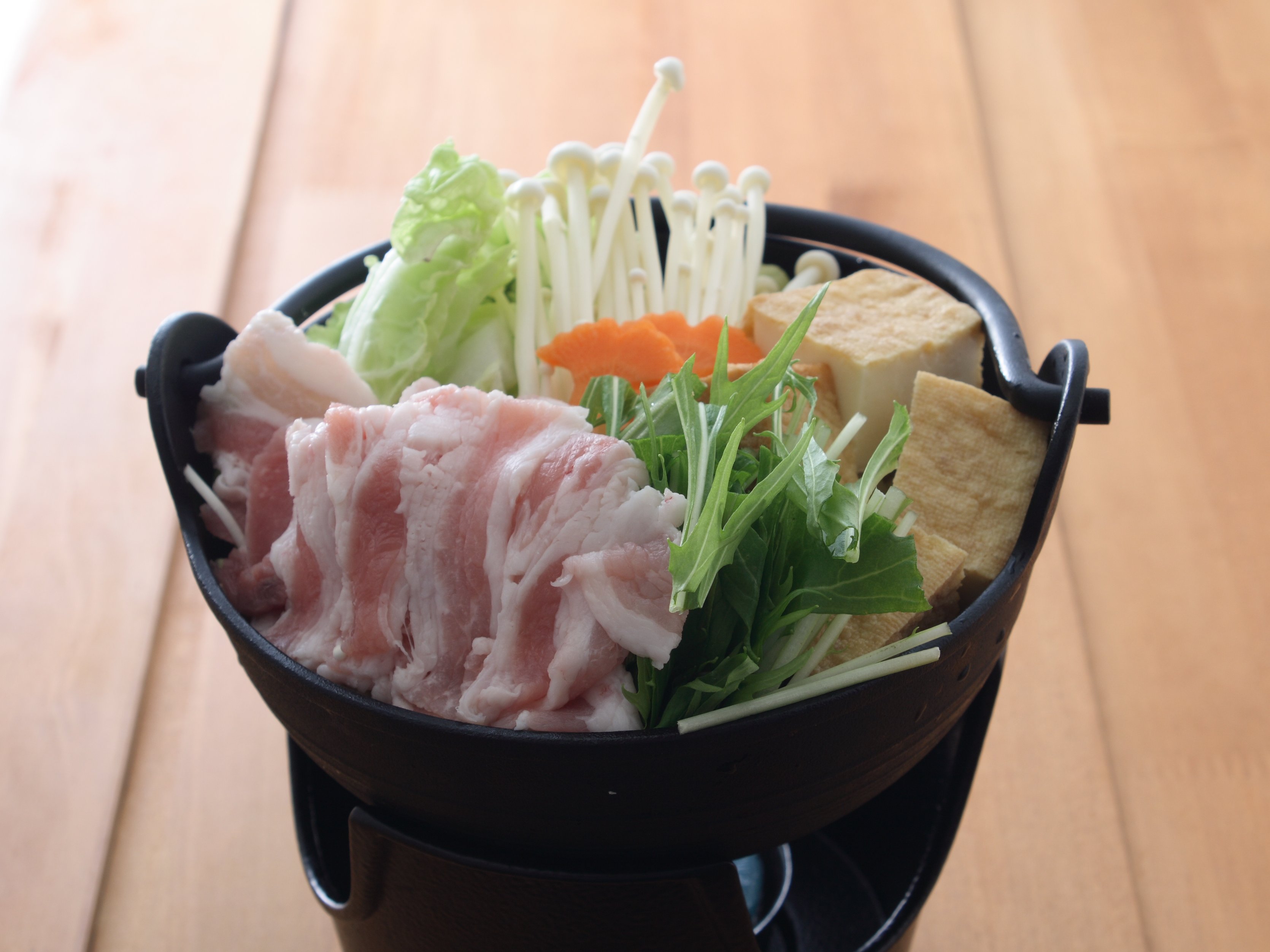豚しゃぶ蒸し鍋