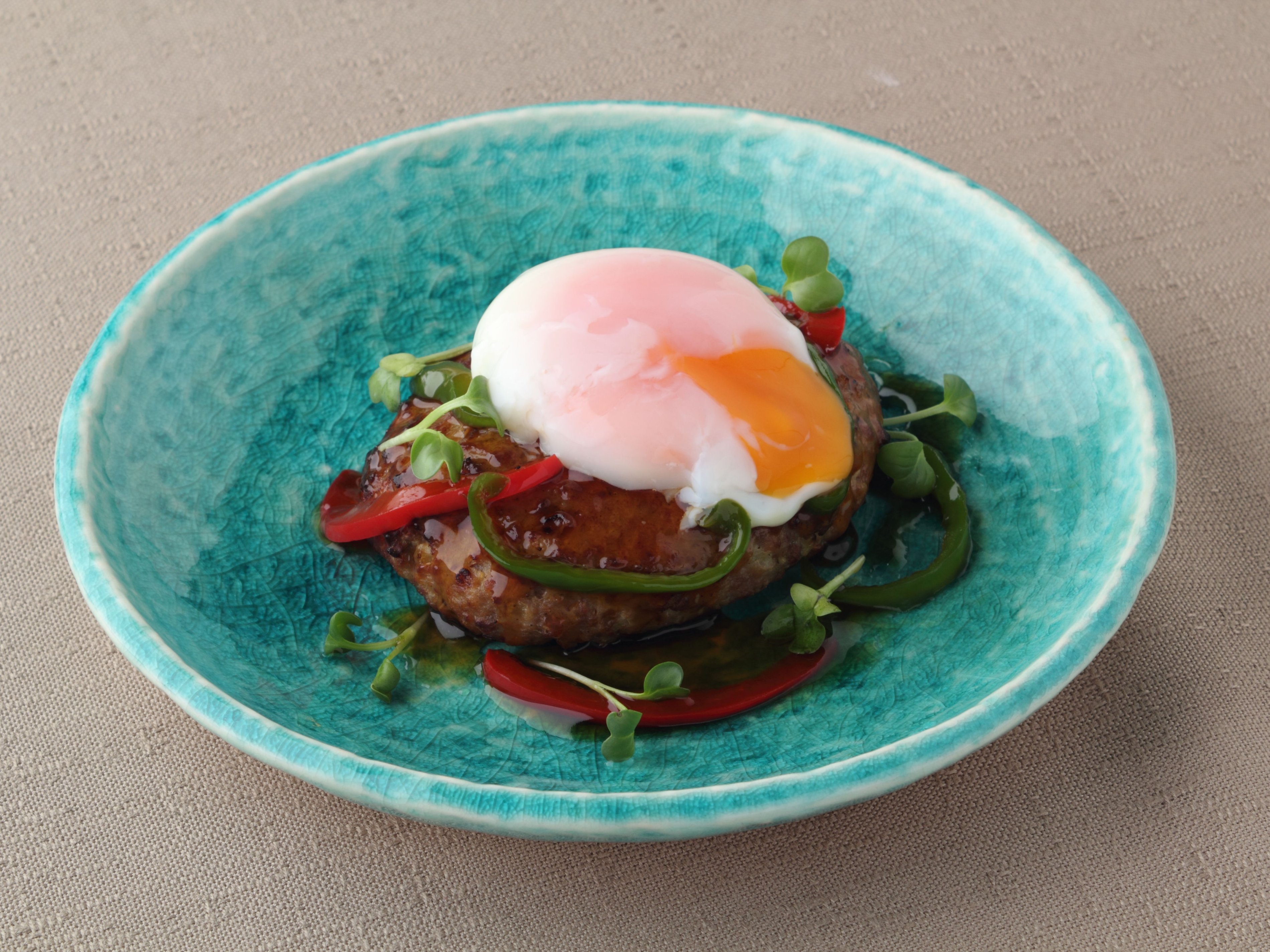 温玉のっけあんかけハンバーグ