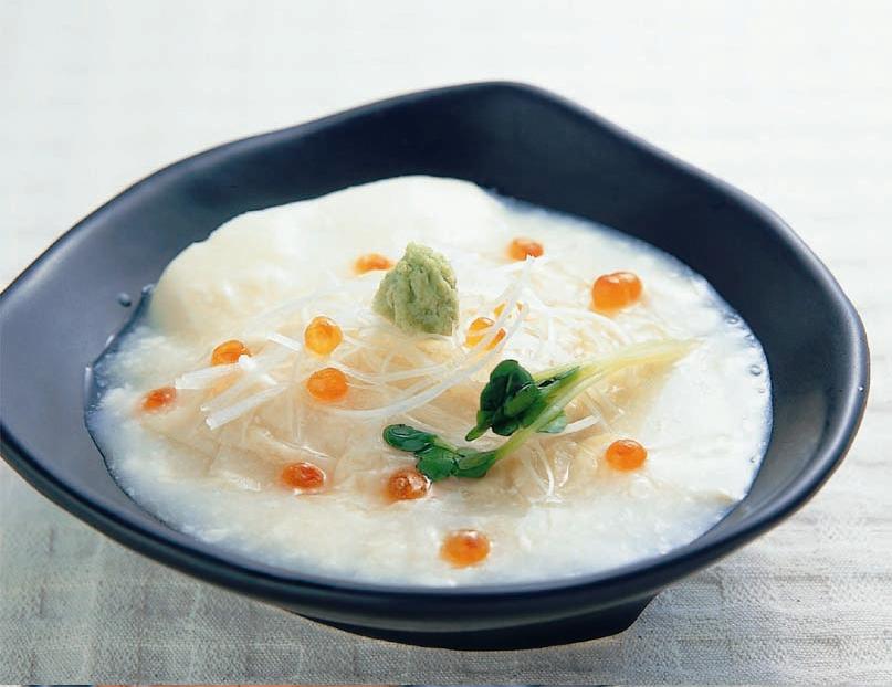 ふわふわ豆腐とゆばのとろとろ煮