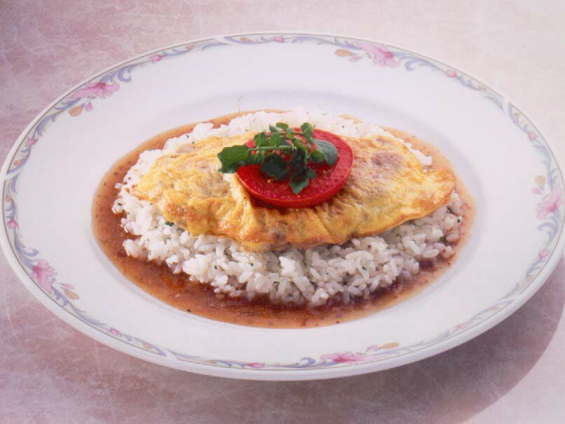 豚肉のピカタ バターライス添え