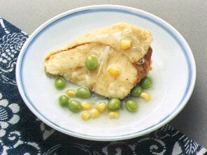 揚げかれいのあんかけ