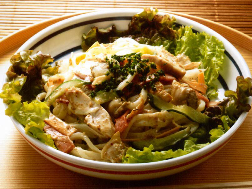 うどんサラダ