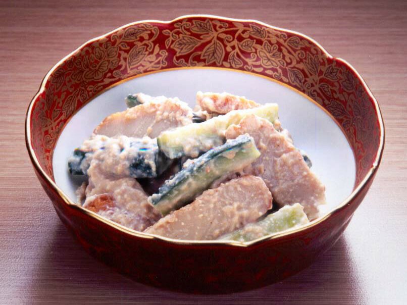 さつま揚げの白あえ