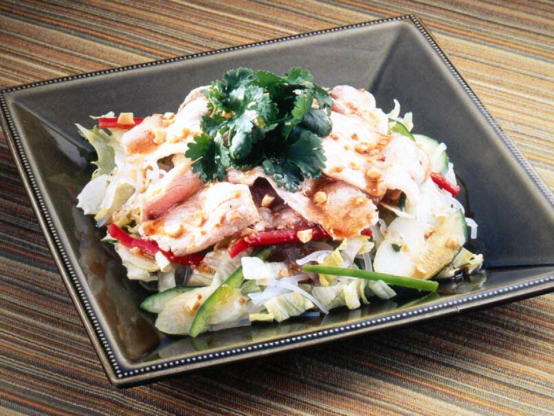 豚肉のベトナム風サラダ